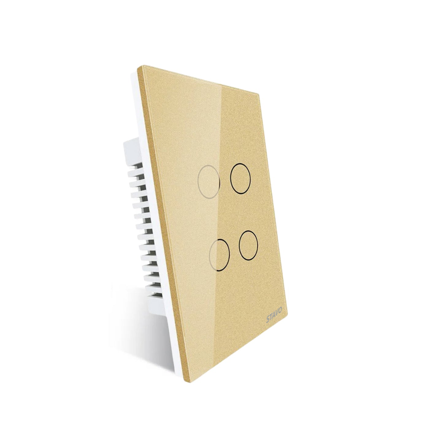 WIFI Smart Wall Touch Light Switch Glass Panel, 3 Way Multi-Control No Neutral Required US Standard