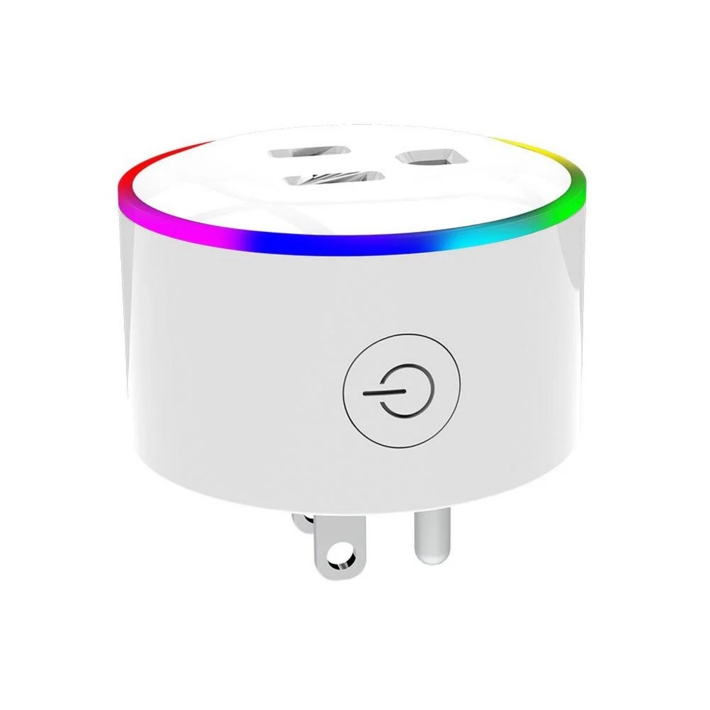 WiFi Smart Plug Outlet Wireless Power Socket Electricity With RGB Light US Version With LED US