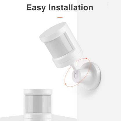 Stavo Tuya Zigbee PIR Motion Sensor 1 - Human Body Movement Detector Battery Powered 170 Degrees 7m Detecting Range Intelligent Linkage
