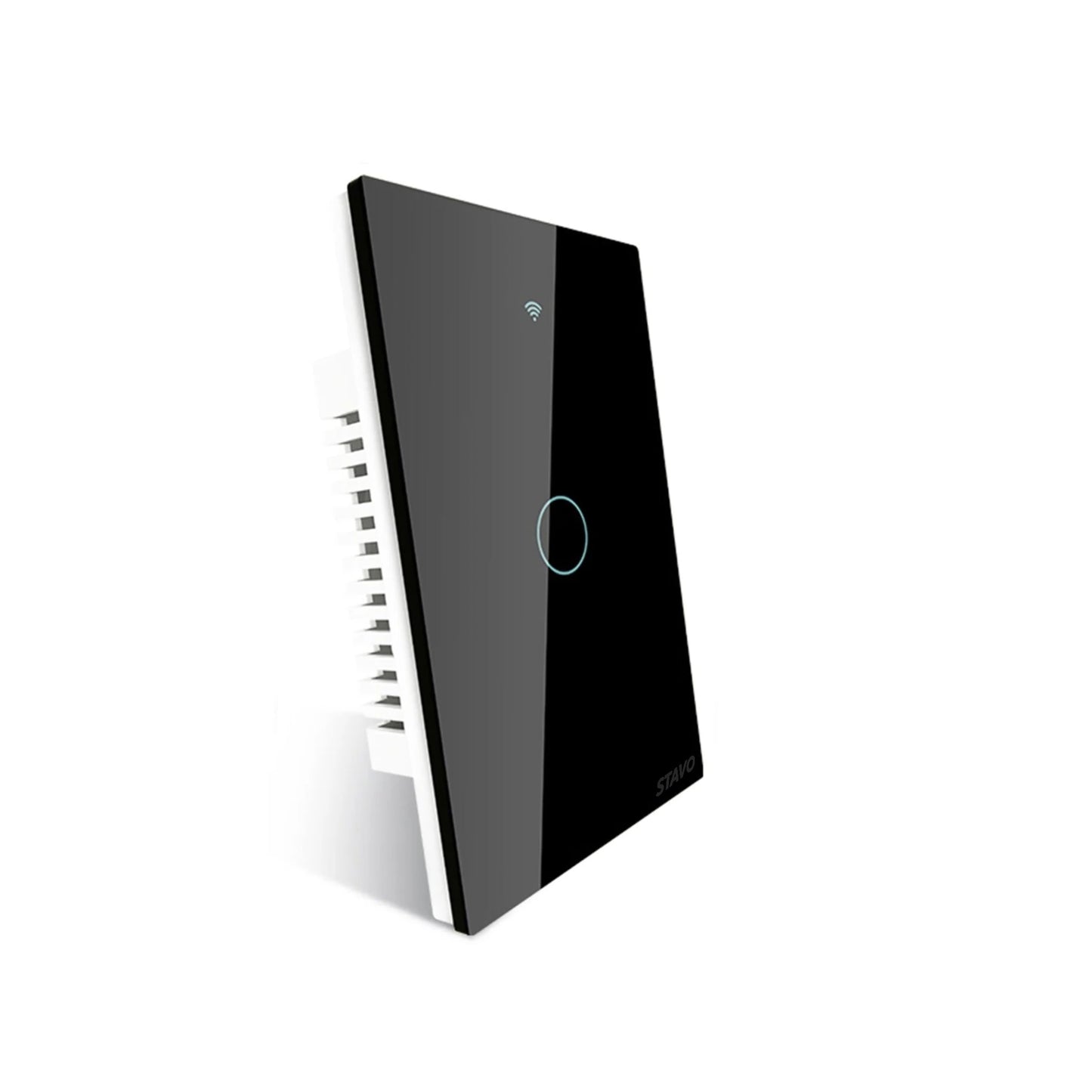 WIFI Smart Wall Touch Light Switch Glass Panel, 3 Way Multi-Control No Neutral Required US Standard