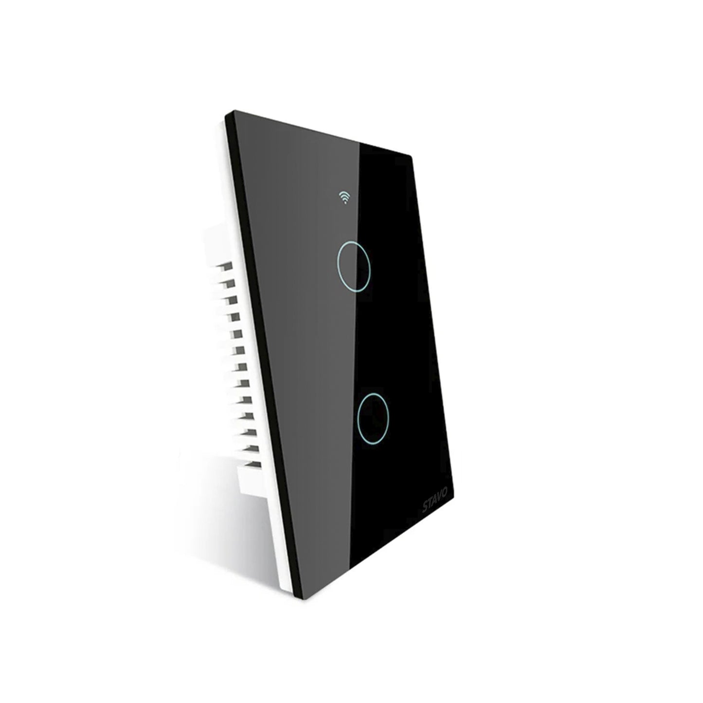 WIFI Smart Wall Touch Light Switch Glass Panel, 3 Way Multi-Control No Neutral Required US Standard