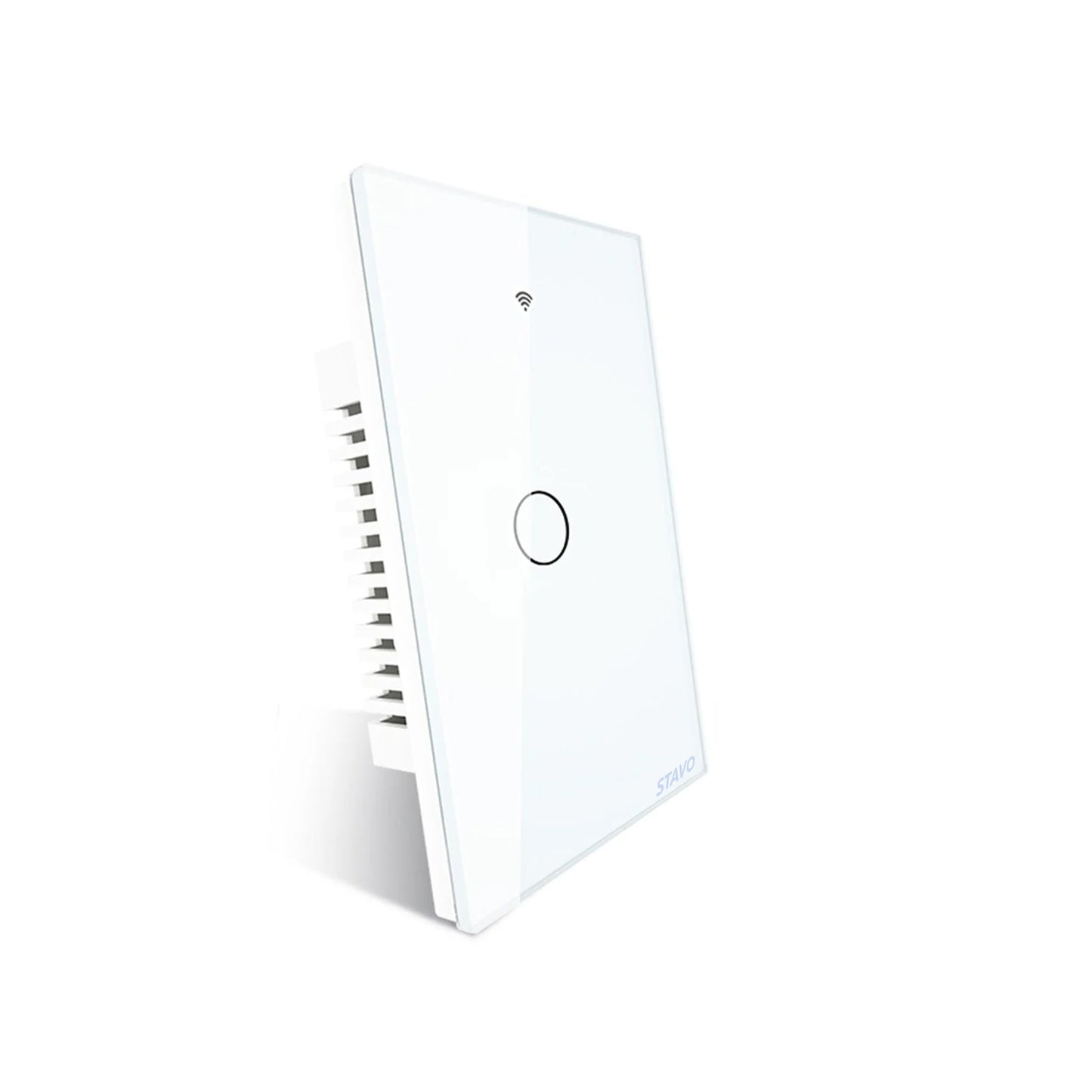 WIFI Smart Wall Touch Light Switch Glass Panel, 3 Way Multi-Control No Neutral Required US Standard