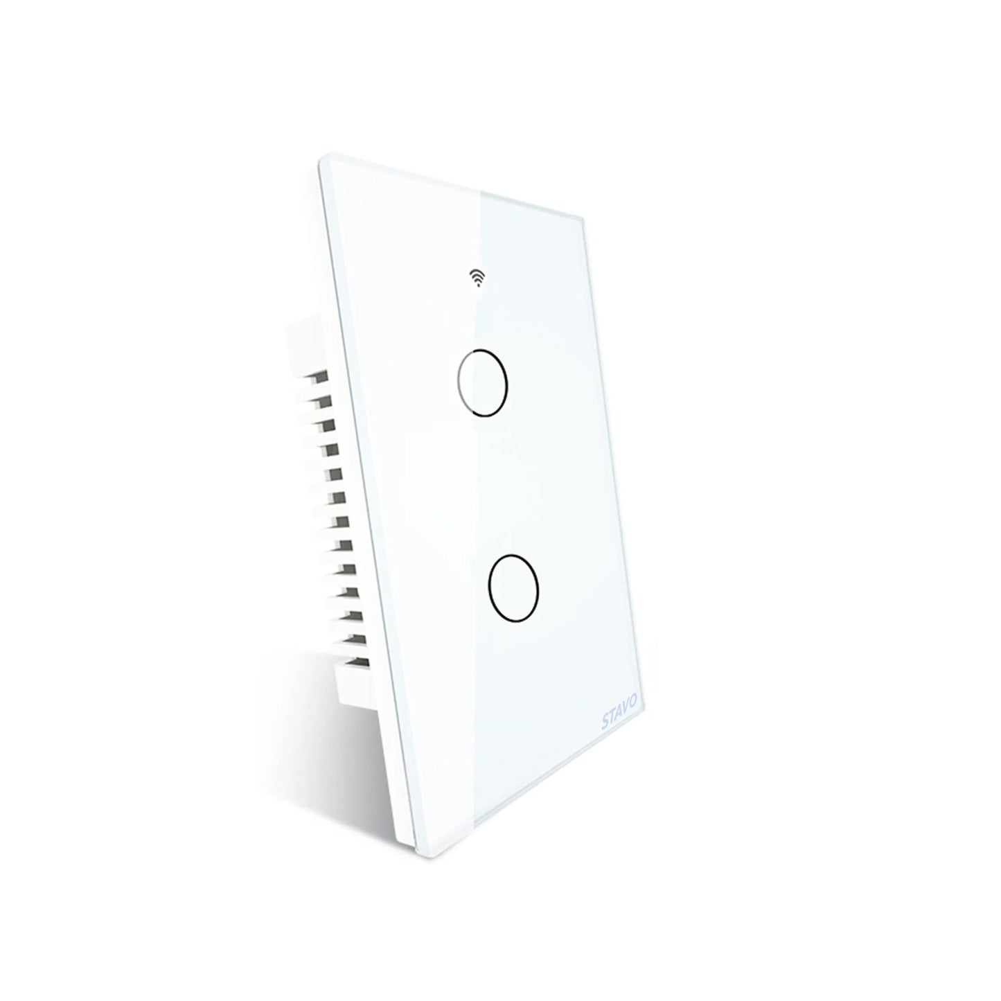 WIFI Smart Wall Touch Light Switch Glass Panel, 3 Way Multi-Control No Neutral Required US Standard