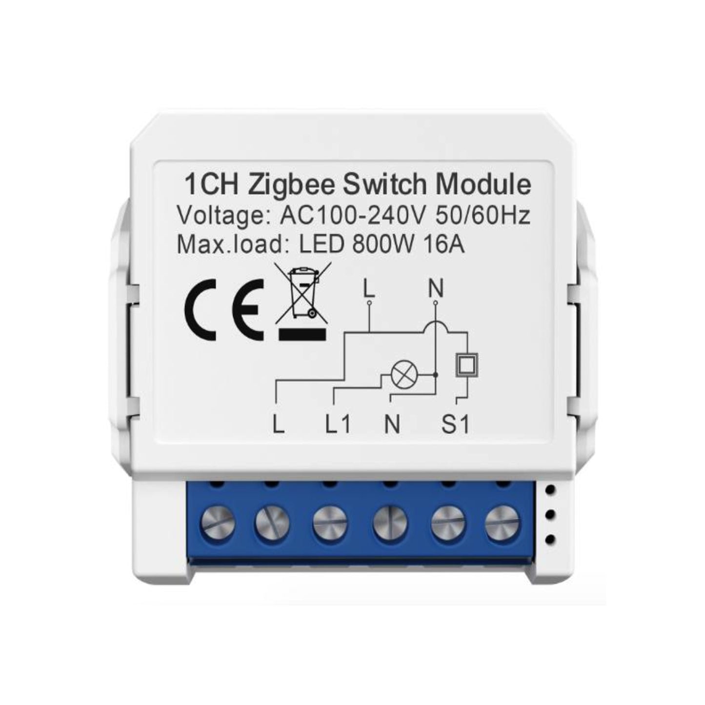 Stavo ZigBee Mini DIY Smart Light Switch Module Relay Timer 1/2/3/4 Gang
