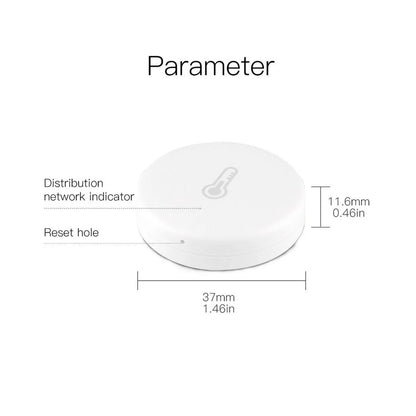 Stavo Zigbee Smart Temperature and Humidity Sensor Meter
