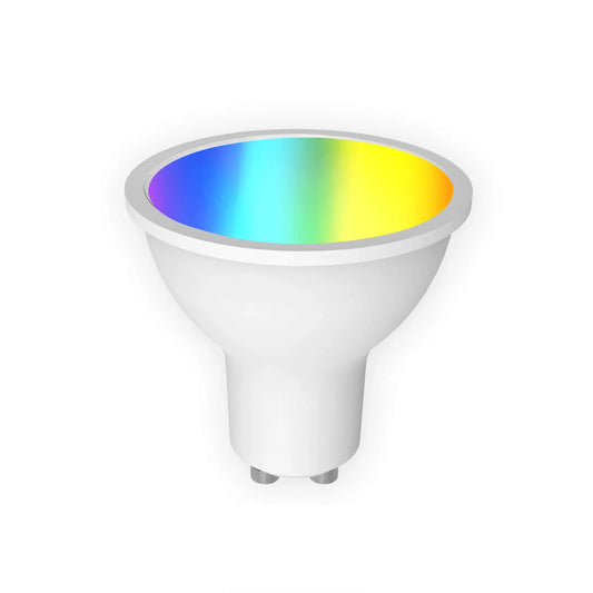 Stavo GU10 5W WiFi Smart Light Bulbs LED RGB Warm Dimmable Lamps 5W Alexa Google APP 2700K-6500K