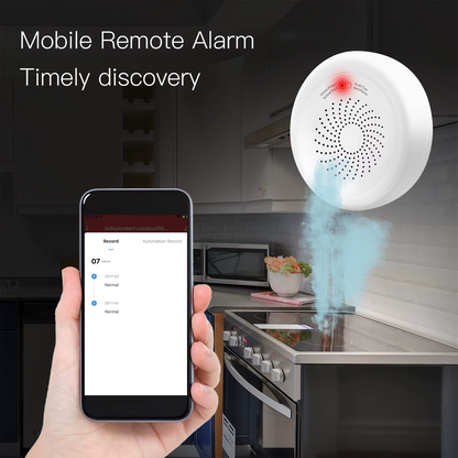 Stavo ZigBee Tuya Smart Flammable Gas Leakage Detector – Combustible Sensor