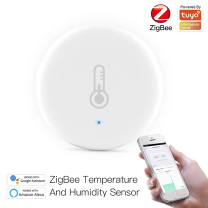 Stavo Zigbee Smart Temperature and Humidity Sensor Meter