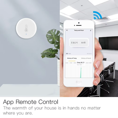 Stavo Zigbee Smart Temperature and Humidity Sensor Meter