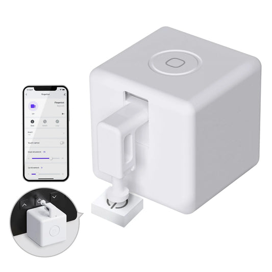 Stavo Zigbee Smart Fingerbot Plus, Wireless Touch Button Switch Bot ON/OFF