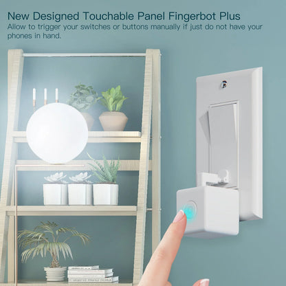 Stavo Zigbee Smart Fingerbot Plus, Wireless Touch Button Switch Bot ON/OFF
